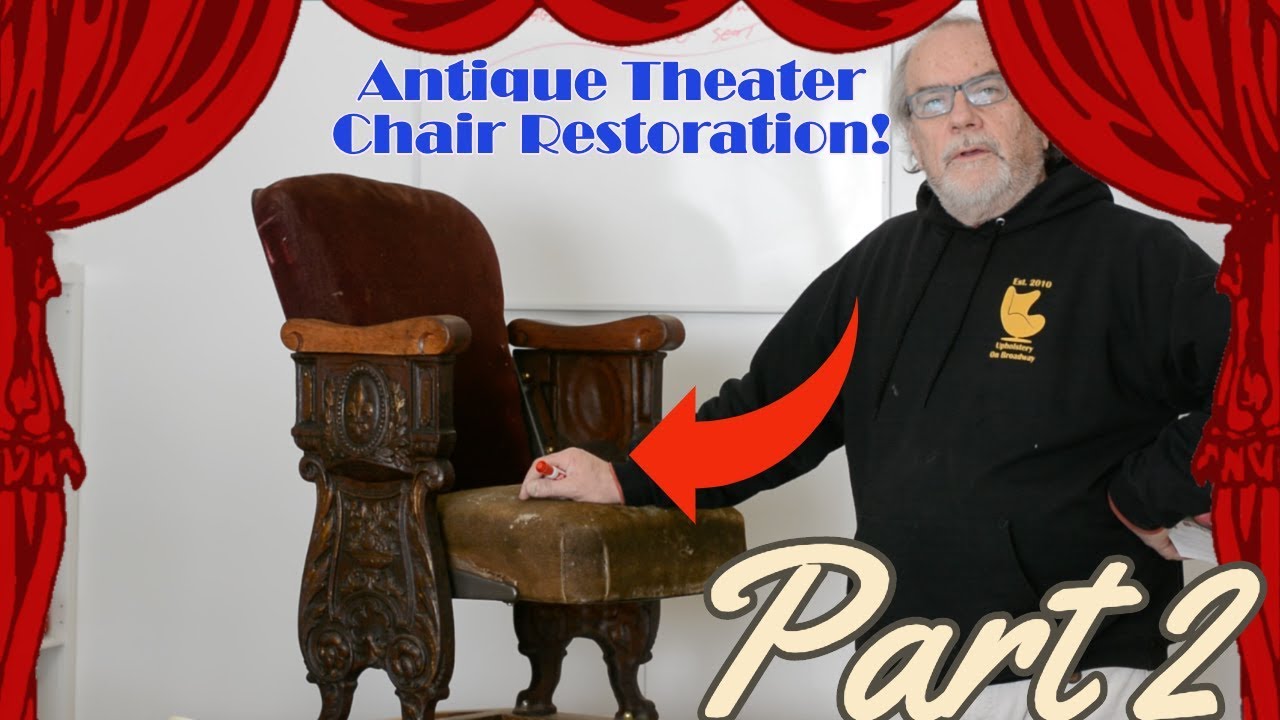 Restoring a Theater Chair PART 2