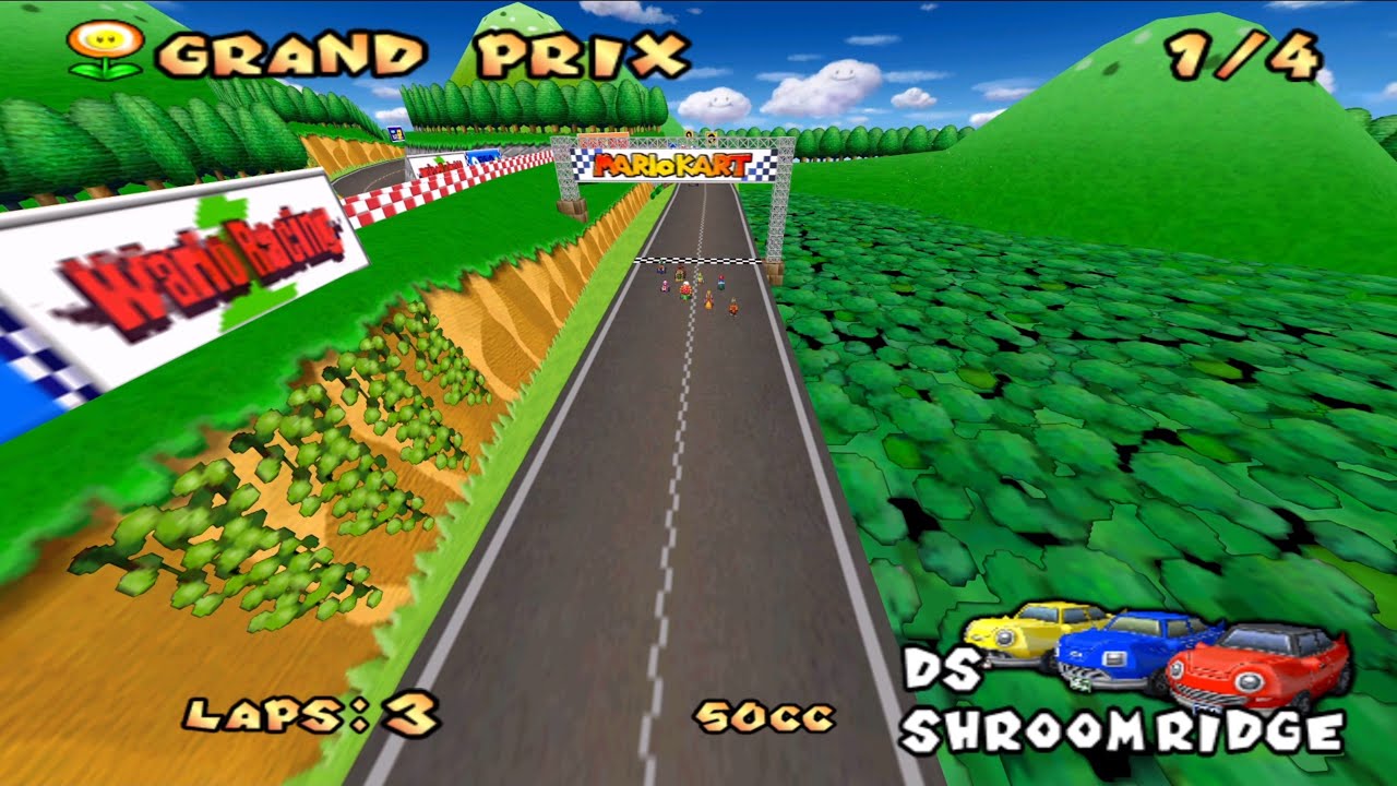 Mario Kart Double Dash Plus v3.3 Custom Flower Cup 1 50cc