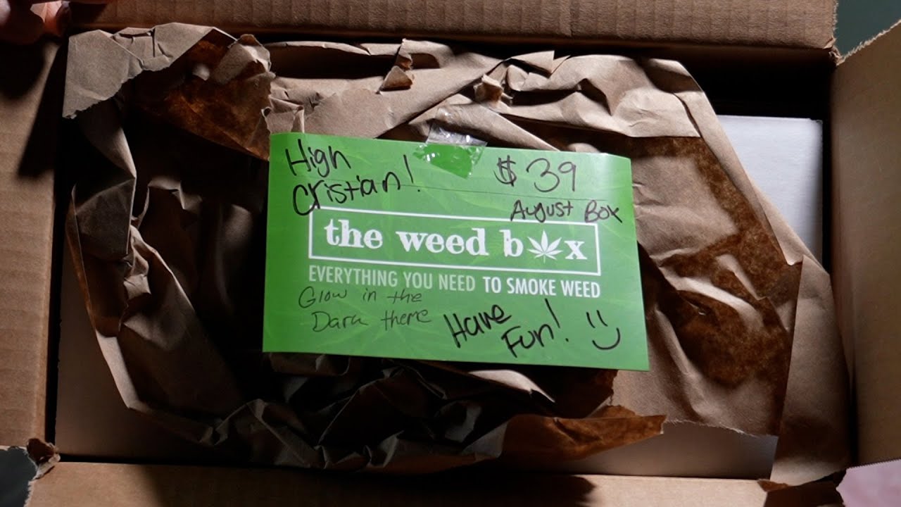 WEED BOX FOR YOUR 4/20 NEEDS (GLOW IN THE DARK THEME: AUGUST 2023 BOX)
