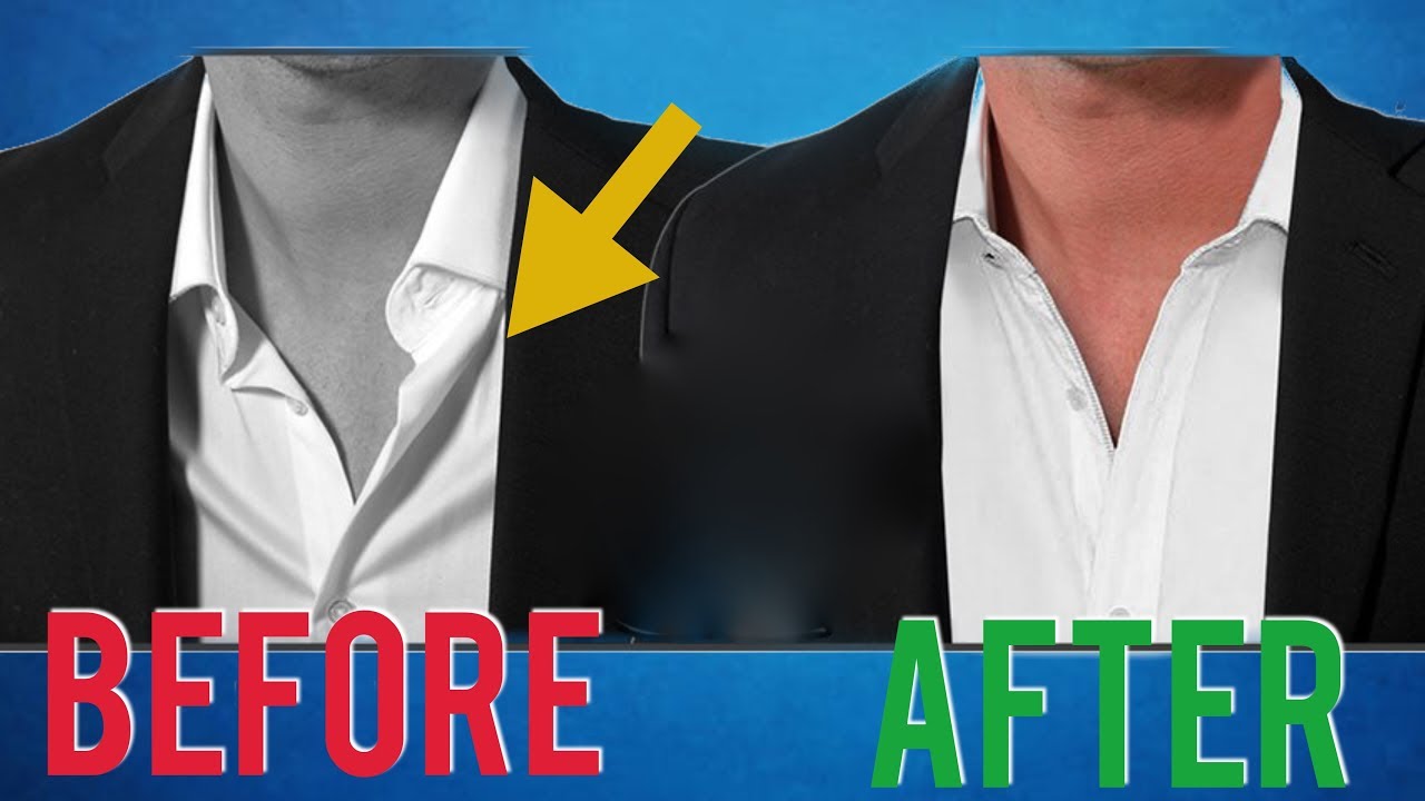 How To Get Your Shirt Collar To Stand Up and Stay Up