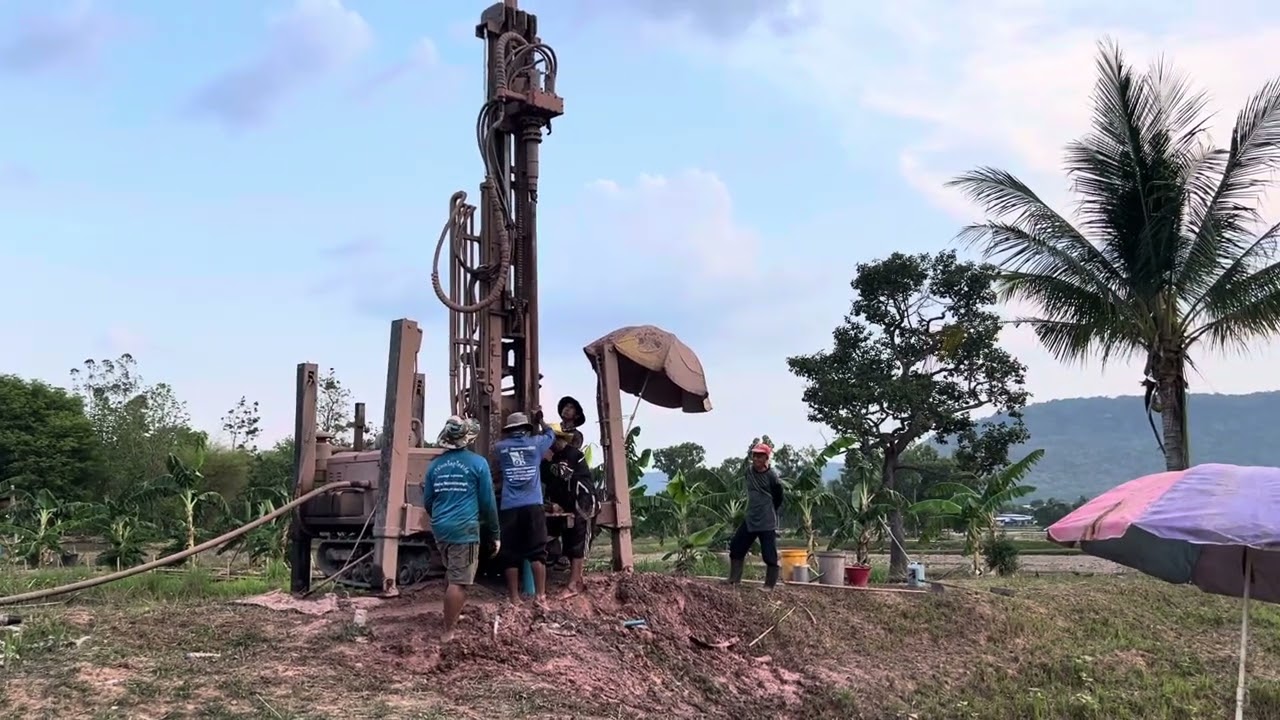 เจาะบาดาลเพื่อการเกษตร โซล่าเซลล์ ep 21 0969539660