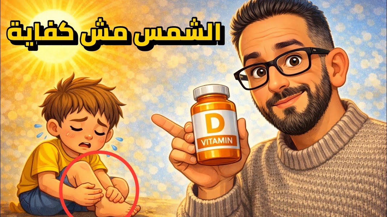 فيتامين د للأطفال | امتى احتاجه ؟ الجرعة الصح | و امتى يكون خطر ‼️ 