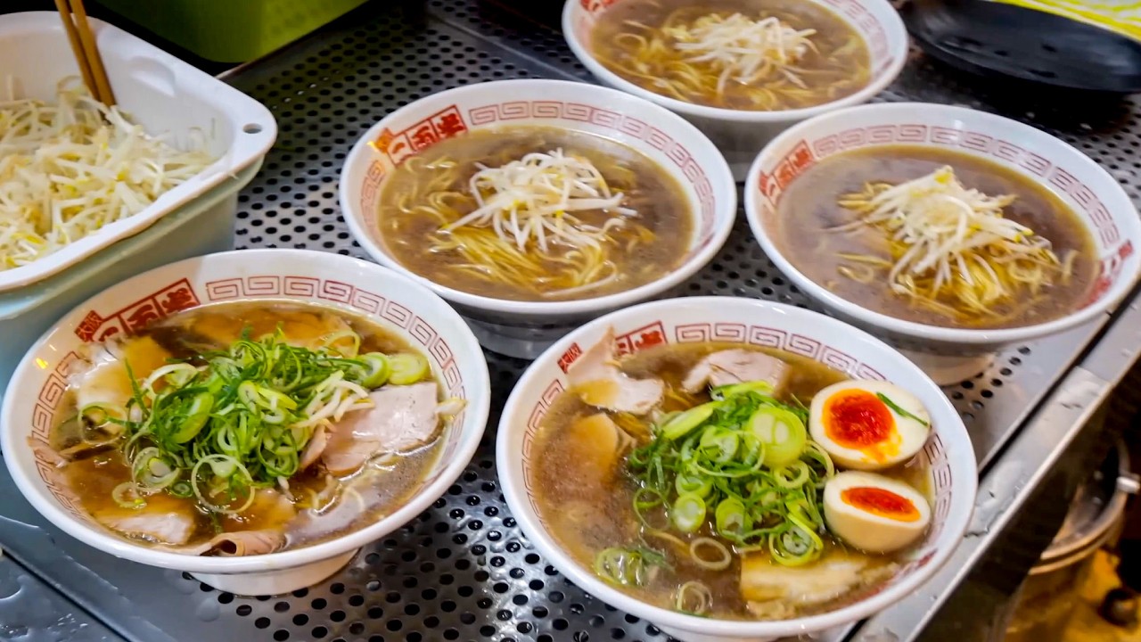 止まらない炒飯ラッシュ！驚異的な人気を誇る駅前ラーメン屋の１日に密着！