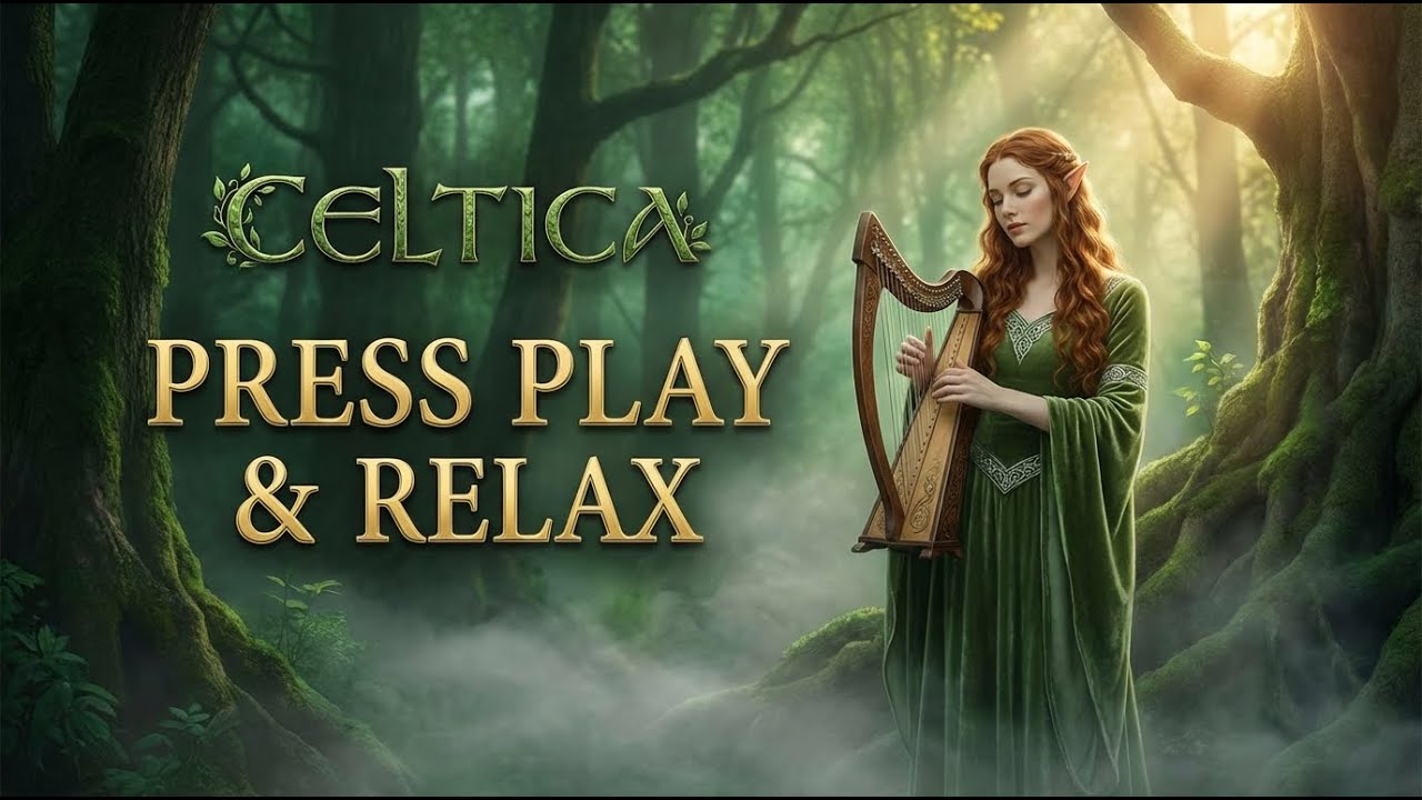 Peaceful Irish Celtic Music 🍀 Gentle Instrumental for Sleep, Relax & Calm