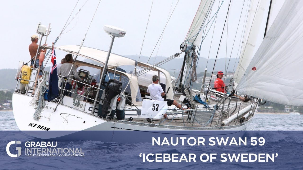 1991 NAUTOR SWAN 59 'Icebear of Sweden' | Sailing Yacht for sale with Grabau International