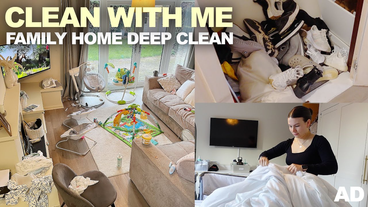 Spring Clean With Me! Entire House Declutter & Wardrobe Refresh - Cleaning Motivation 2023