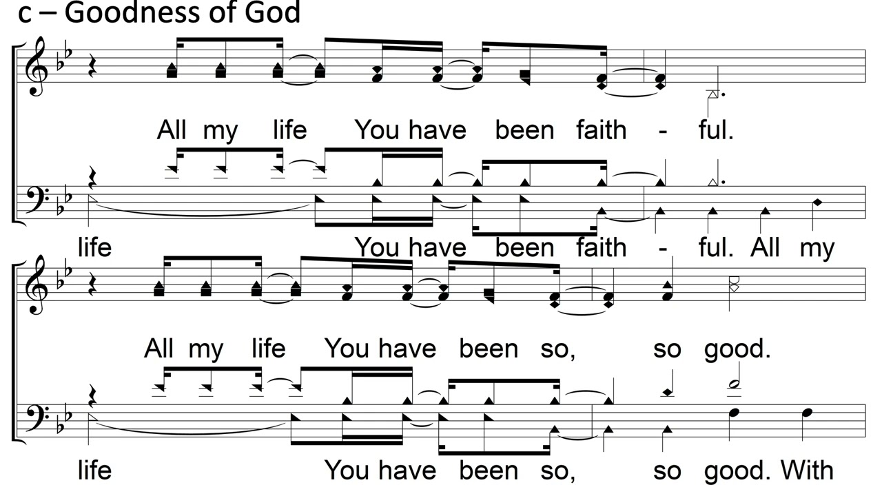 Goodness of God   Training Video HD