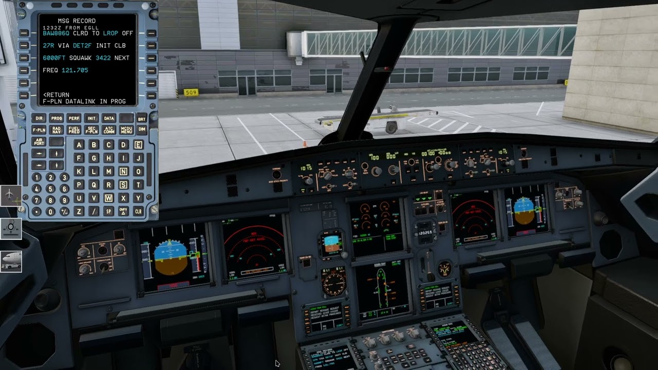 [XP12.3.3] BAW886Q A320/L EGLL - LROP London Heathrow to Bucharest