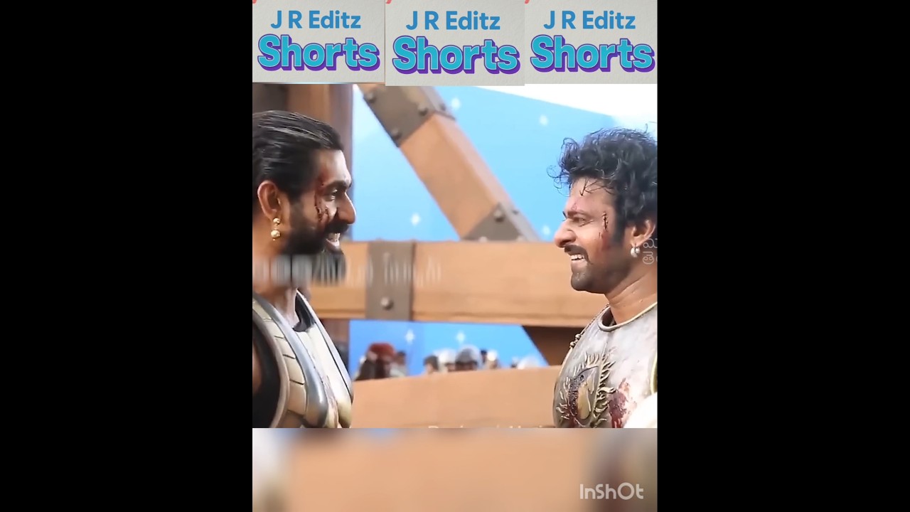 Baahubali 2 | behind the scene ||part--2 #prabhas #fight #shorts #2025