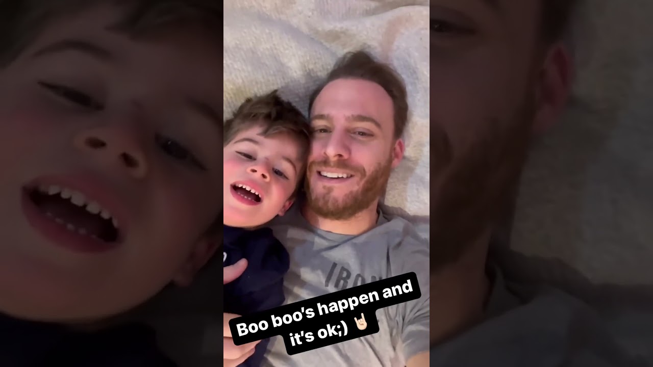 😍 New video of happy Kerem Bursin with his nephew Theo