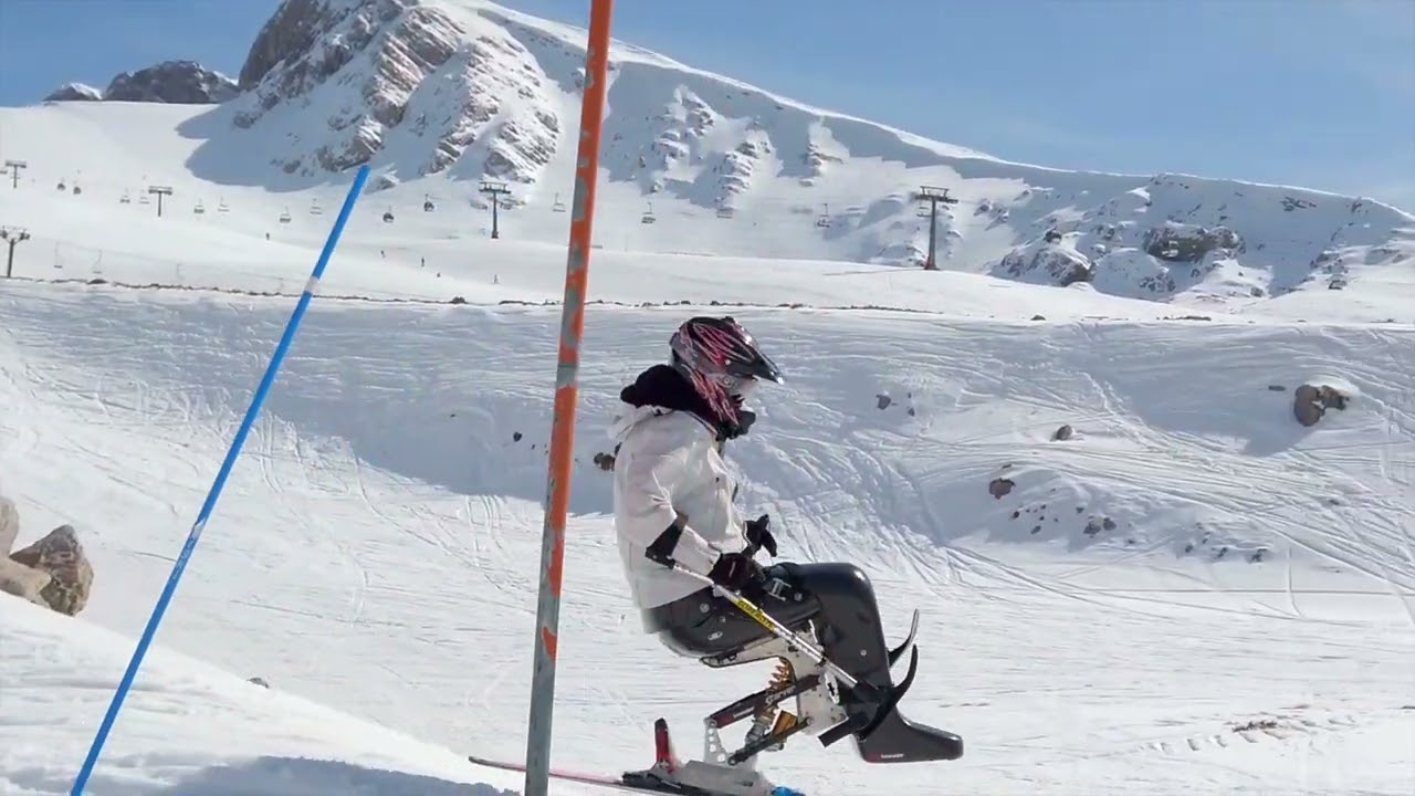 GEORGE SFALTOS GREEK SIT-SKI ATHLETE