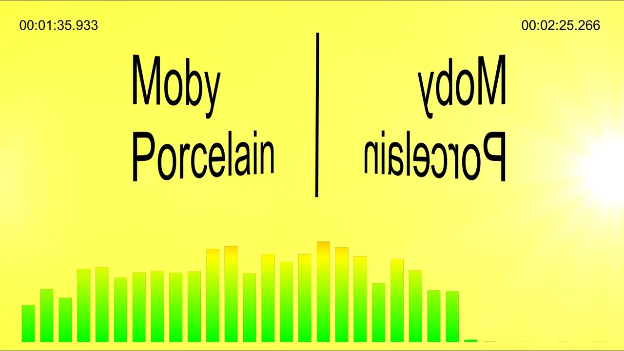 Moby - Porcelain. Reverse version
