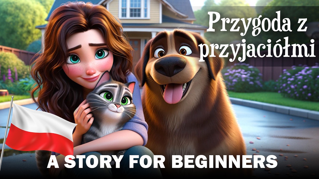 START TO UNDERSTAND Polish with a Short Story  - NEW ADVENTURES OF FURRY FRIENDS