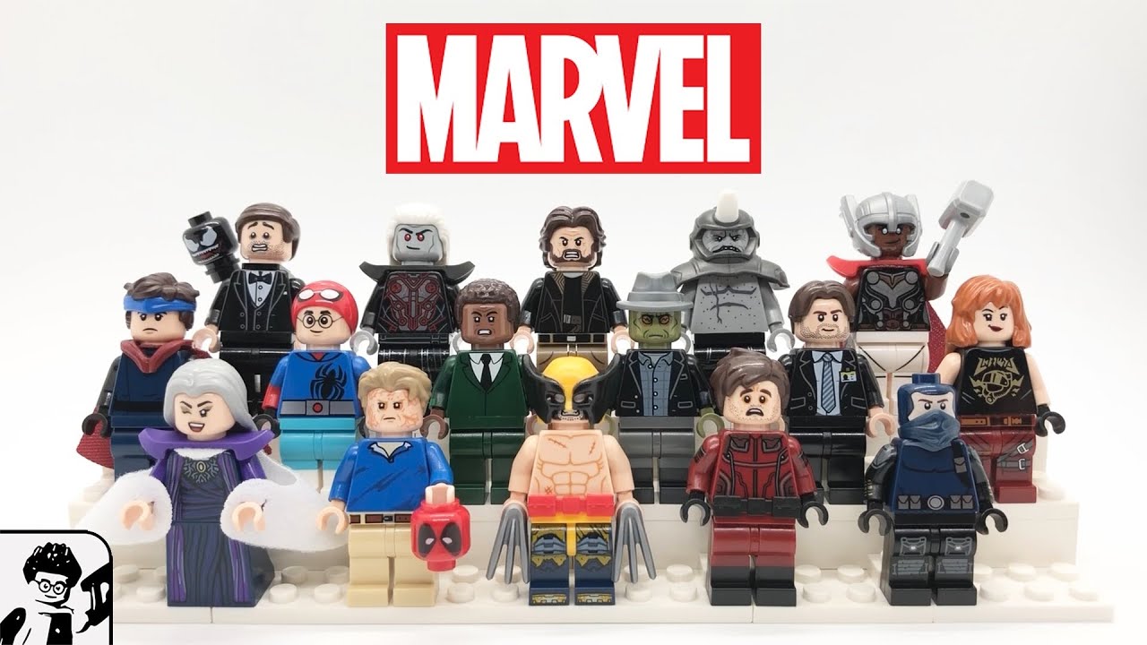 LEGO Marvel Figbarf Custom Minifigures (Deadpool & Wolverine, Daredevil Born Again, Agatha, & More)!