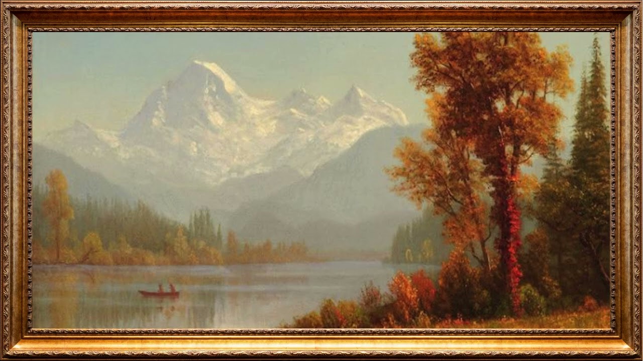 Luxury Art Vintage Oil Painting | Framed Art Aesthetics Screensaver for TV