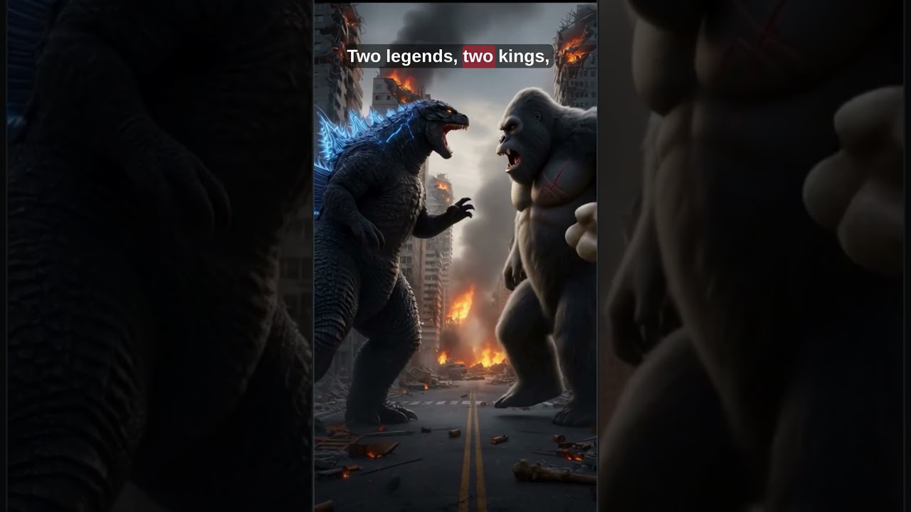 KONG vs GODZILLA – Clash of Kings  Full 3D Movie Fiction Story 🦖🦍 