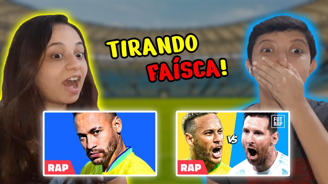 REACT EM BUSCA DO TOPO - A PRESSÃO DE SER NEYMAR E NEYMAR VS MESSI | FUTRAP