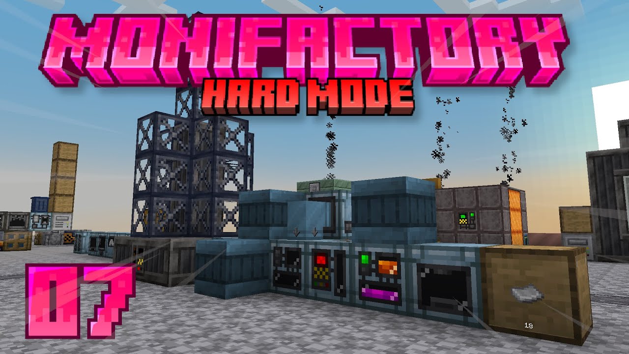 Oil Processing for Polyethelyne, Kanthal, & HV Circuits | Minecraft Monifactory Hard Mode  - Ep 7
