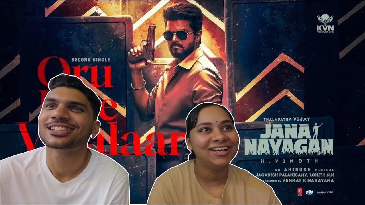 Oru Pere Varalaaru Reaction | Jana Nayagan Second Lyrical Video