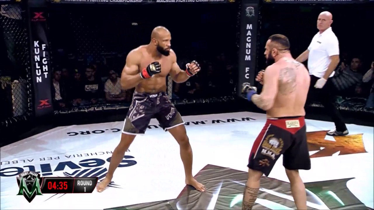 Deji Kalejaiye vs Fabio Russo at Magnum Fighting Championship 1 - Rome