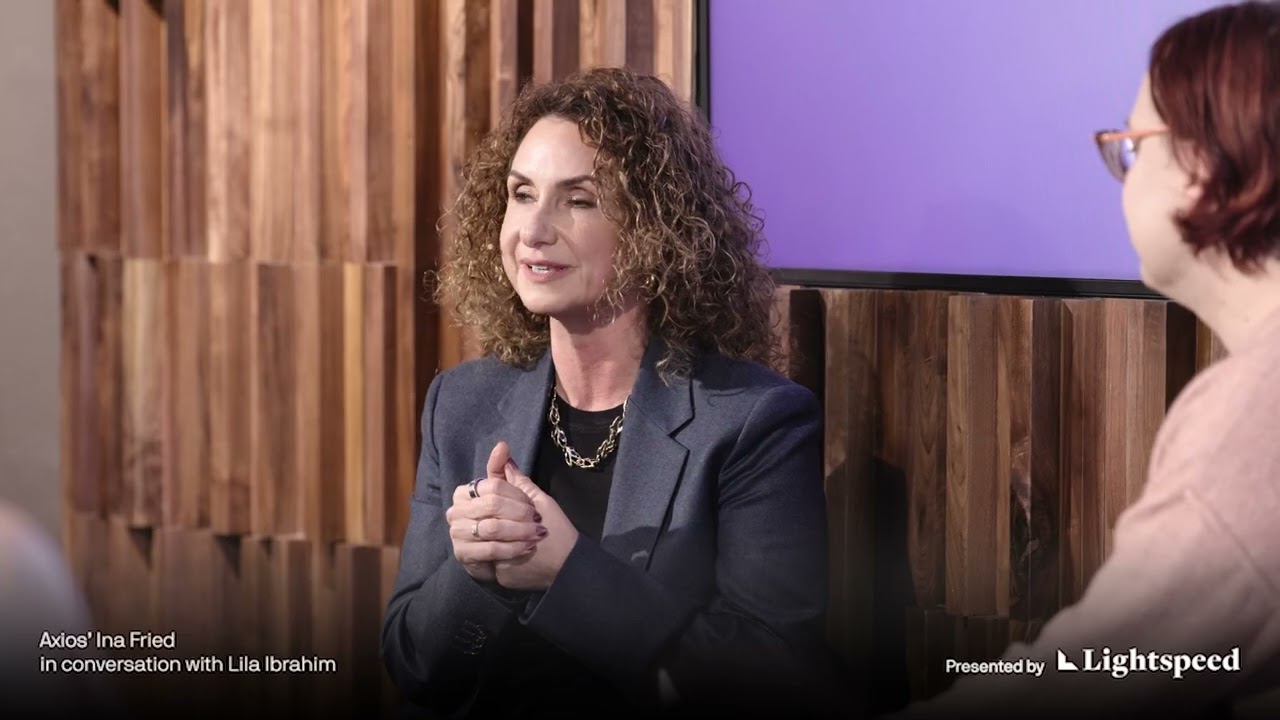 Axios’ Ina Fried in conversation with Google DeepMind’s Lila Ibrahim