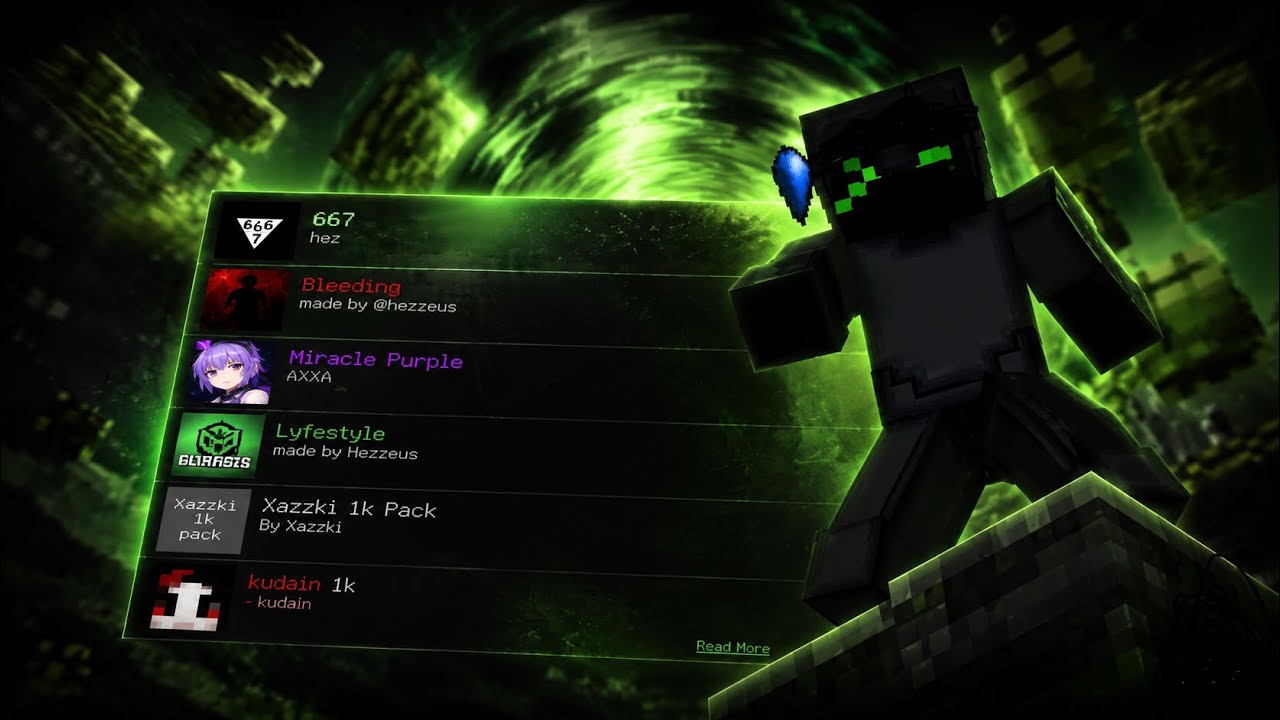 Minecraft's Most Majetic Packfolder (20+ Packs)