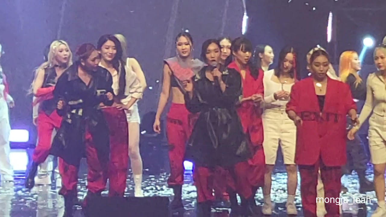 211127 부산 스우파콘서트 앵콜 무대 (+ rain on me)