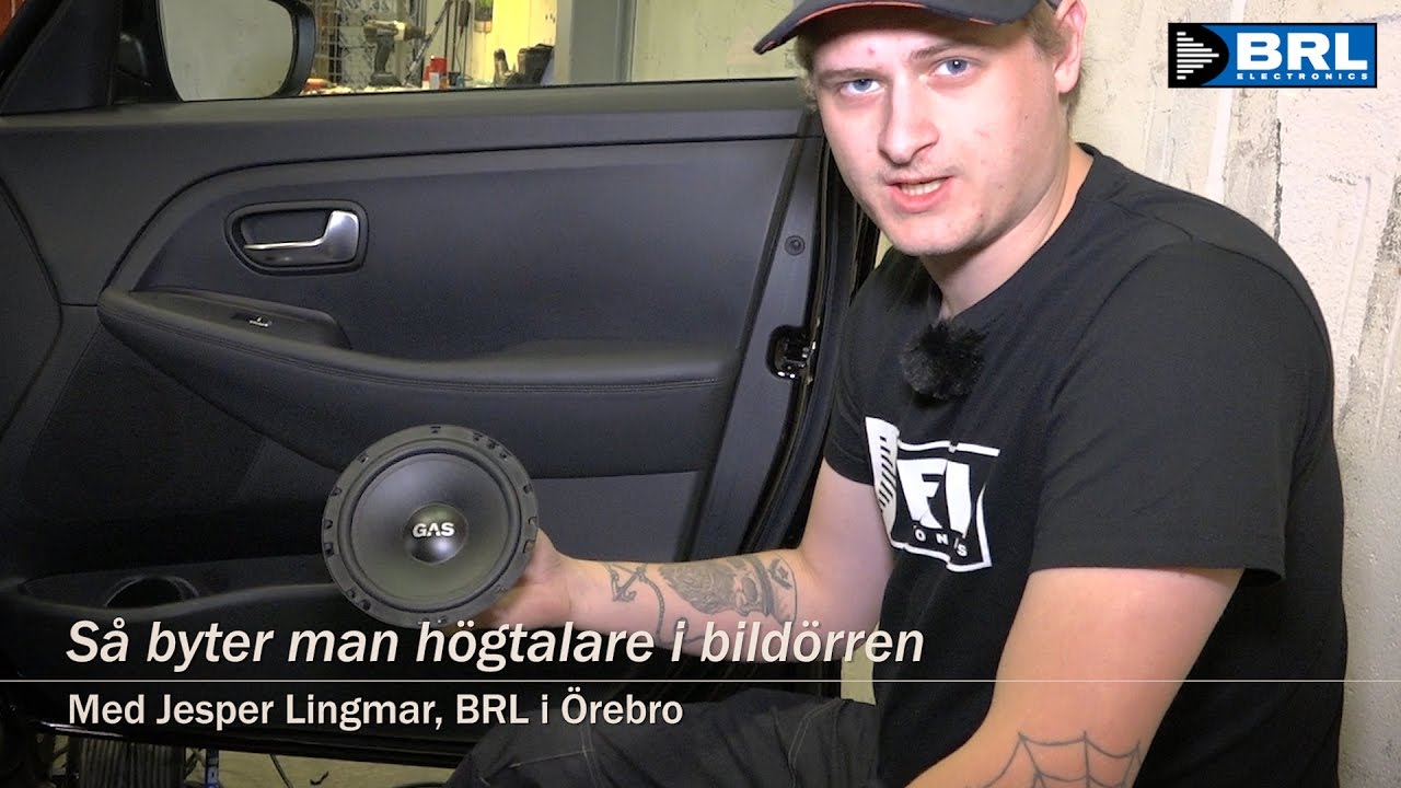 Så byter man högtalare i bildörren (BRL)