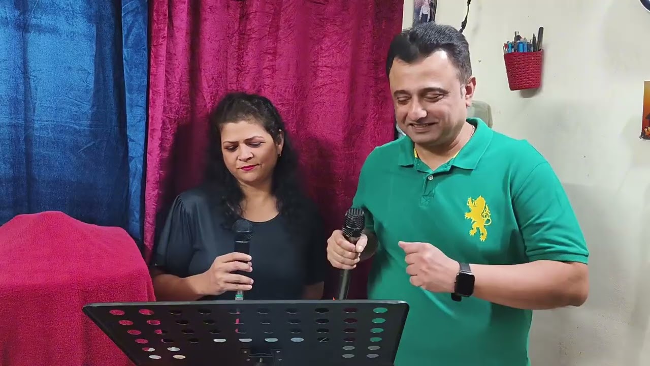 Baagi | Chandni Raat Hai Tu Mere Sath Hai | Abhijit & Kavita   (cover by Kamaal pasha & Noori pasha 