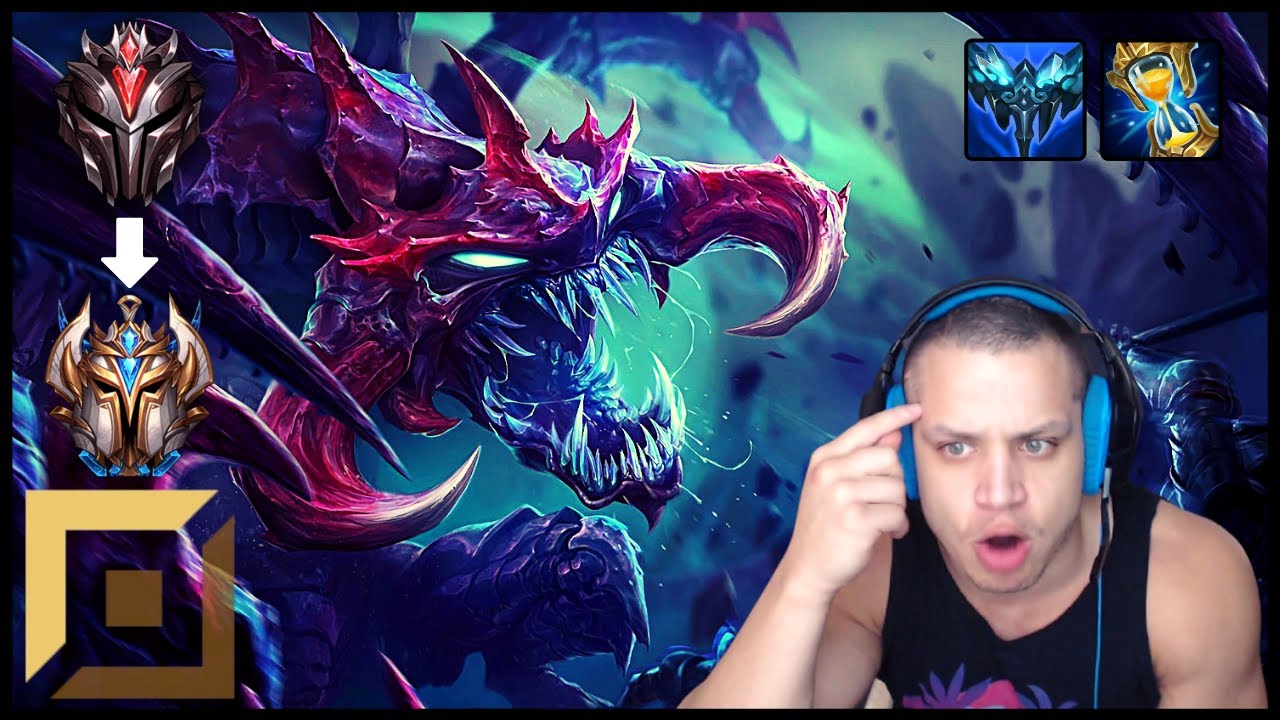 🦂 Tyler1 HAIL OF BLADES CHO IS BUSTED | Cho'gath Top Gameplay | Season 11 ᴴᴰ