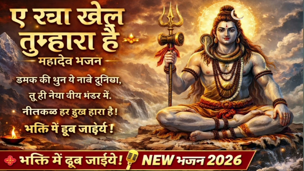 ए रचा खेल तुम्हारा है | महादेव भजन 2026 | दिल को छू लेने वाला भोलेनाथ भजन
