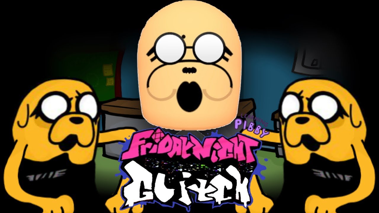 JAKE Mii Learning with PIBBY vs FNF!