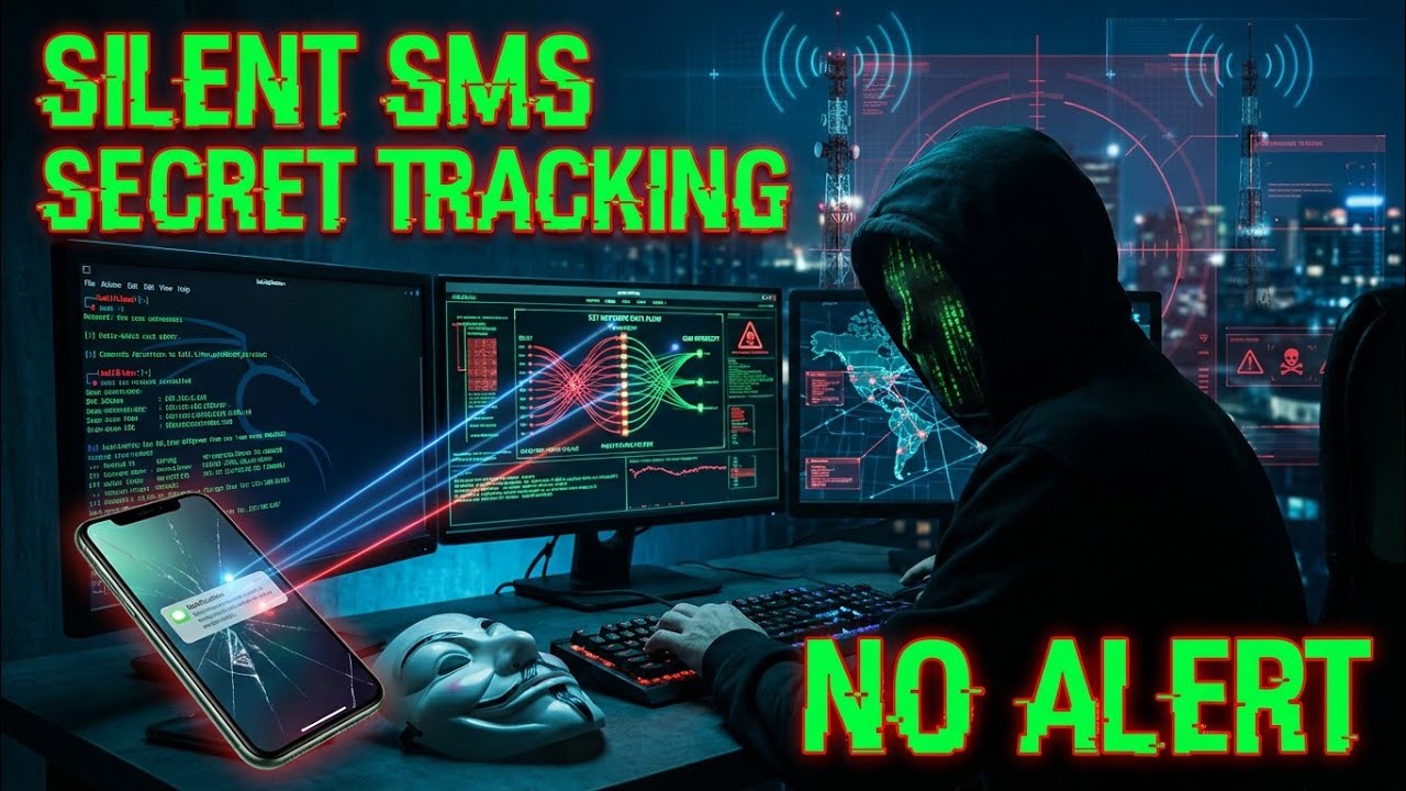 Silent SMS Tracking Explained 🔥 Invisible Mobile Tracking Reality