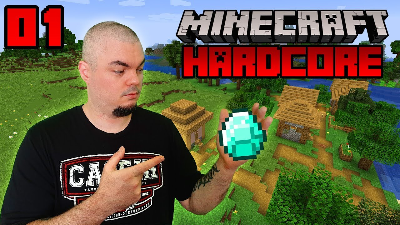 Az első gy&eacute;m&aacute;ntok! - MINECRAFT HARDCORE - 1. r&eacute;sz
