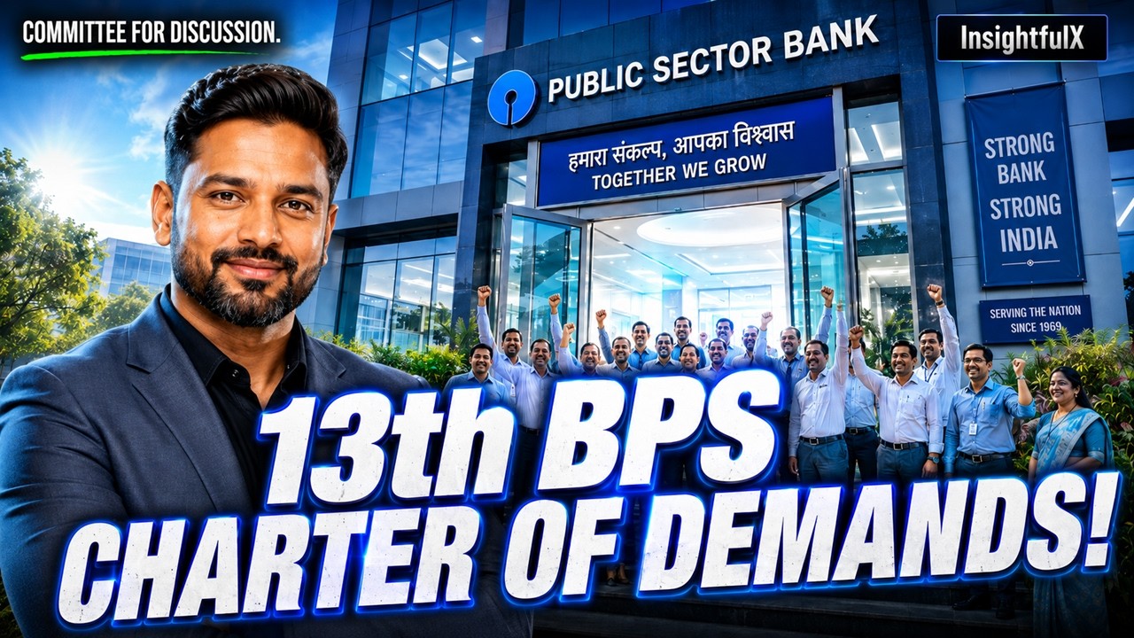 Good News:  Charter of Demands Discussion | 13BPS | 13th Bipartite Settlement