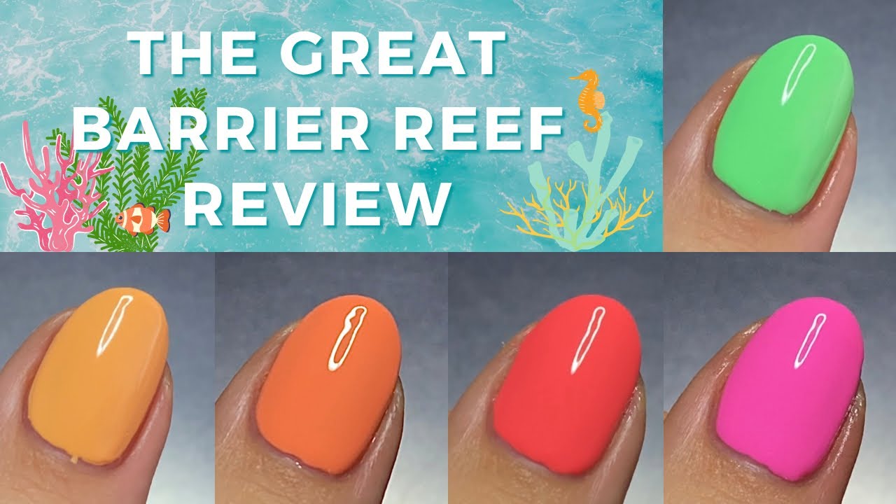The Most PERFECT Summer Neons 🐠🪸 Dimension Nails Swatch + Review with Comparisons!