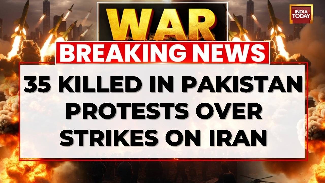 35 Killed In Pakistan Protests Over Strikes On Iran; India Issues Pan-India Advisory | Iran Strikes