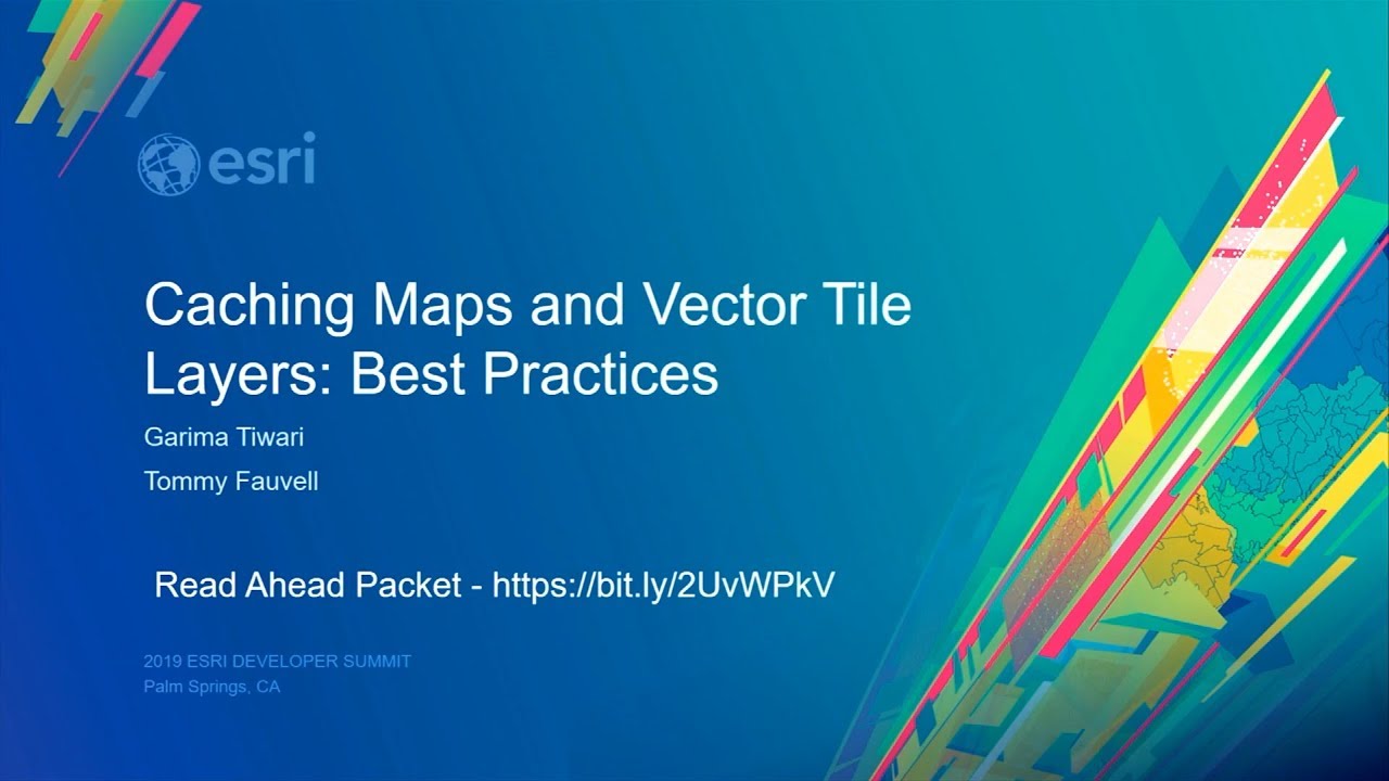 Caching Maps and Vector Tile Layers: Best Practices