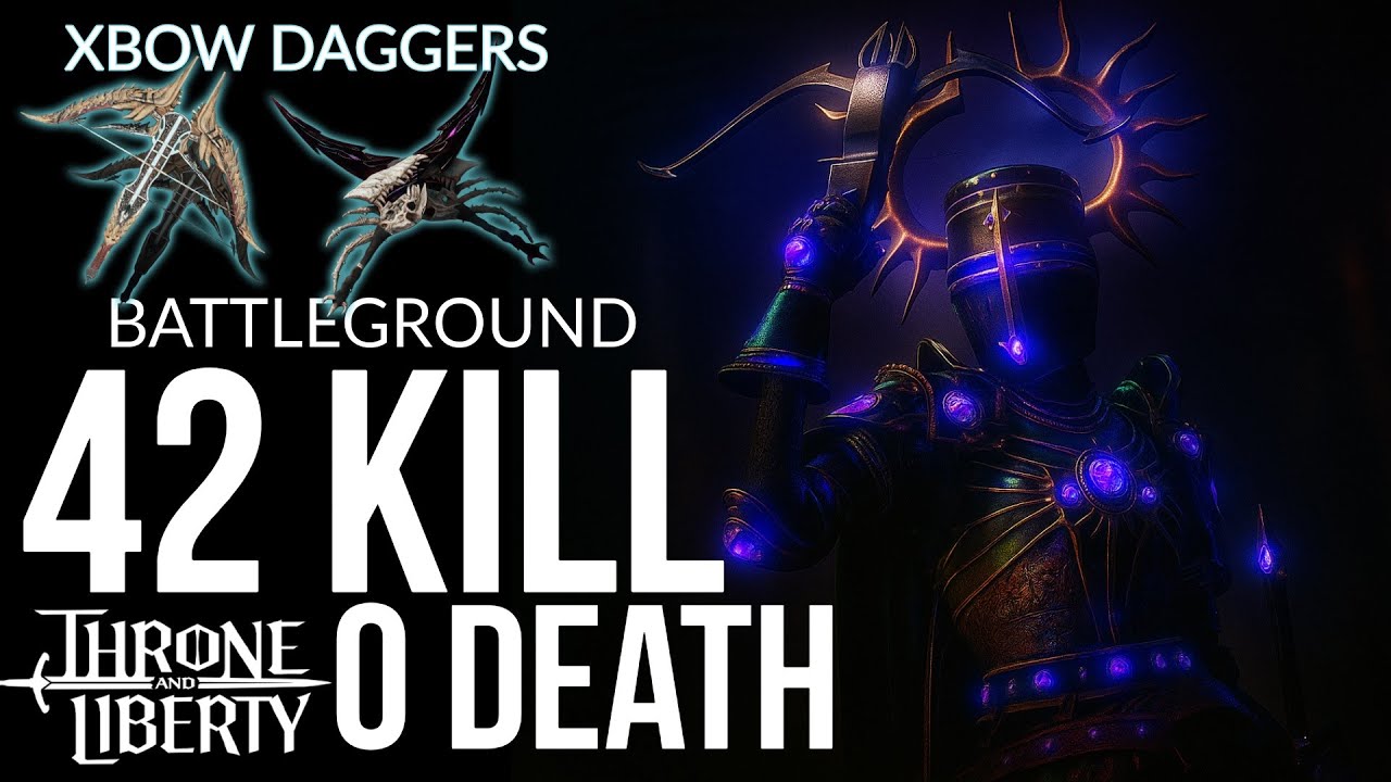 Throne and Liberty | 42 Kill - 0 Death | Battlegrounds | Scorpion | Xbow Daggers