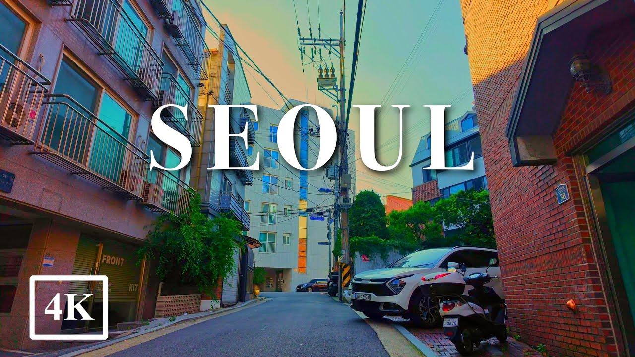 Morning Walk in Seoul, South Korea 4K 🇰🇷