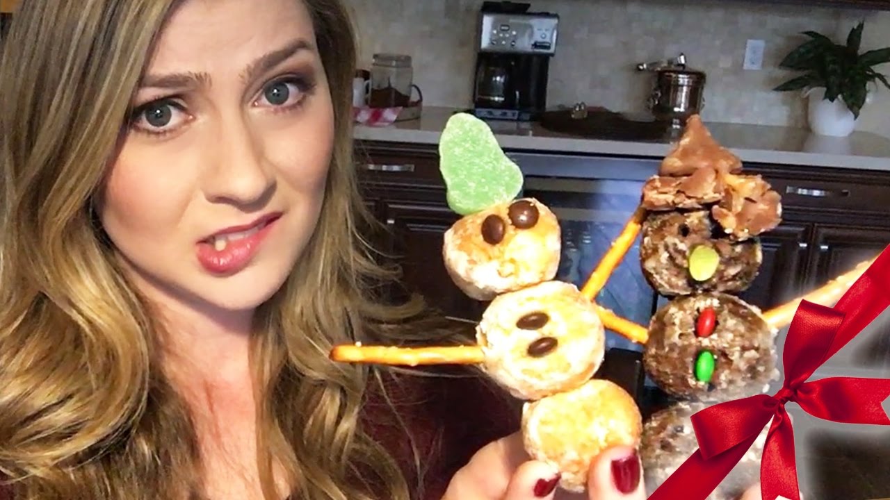 DONUT SNOWMAN FAIL - Vlogmas Day 23