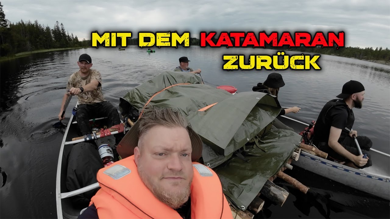 Die Rückreise vom Traumspot | Katamaran | #bushcraft #vlog