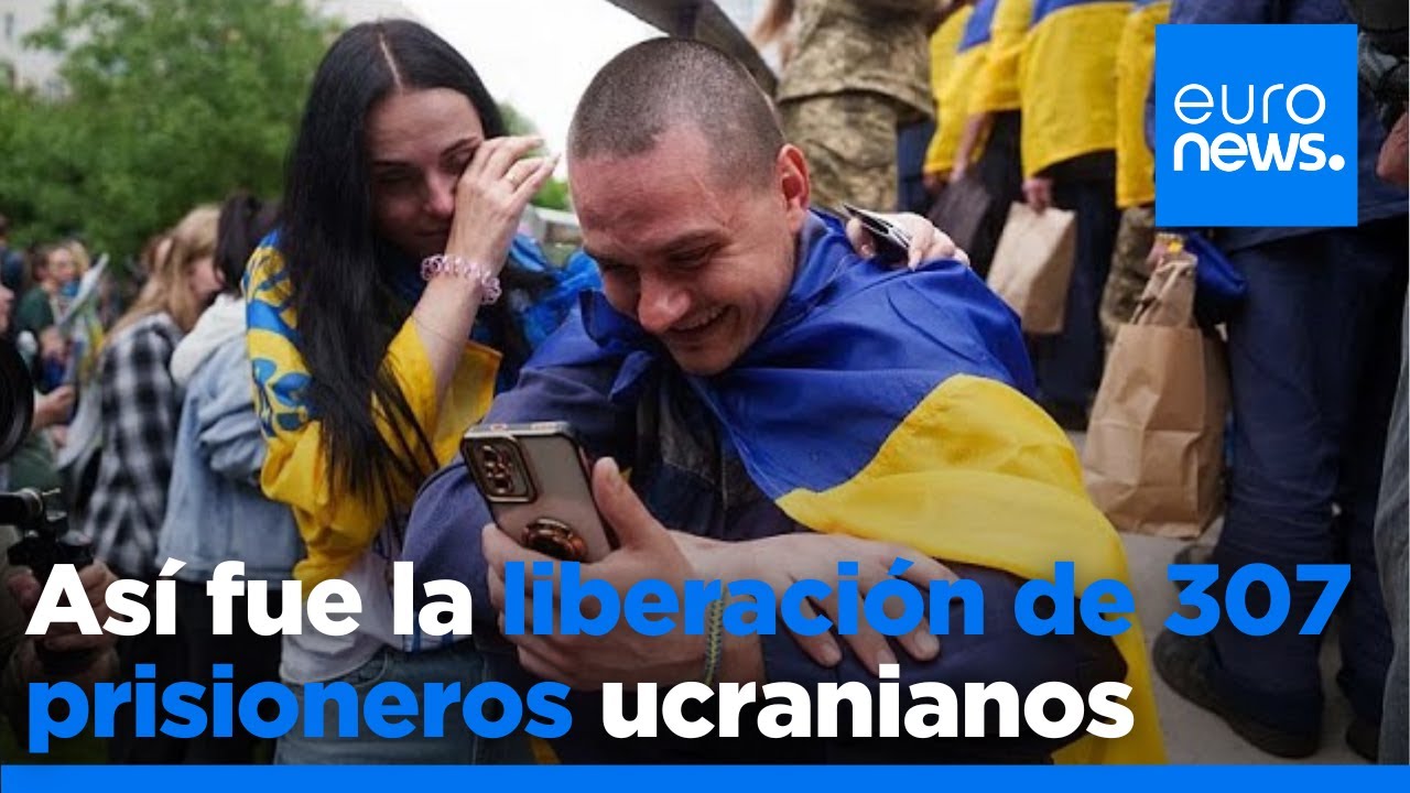 307 prisioneros de guerra ucranianos regresan a casa en el segundo día del canje con Rusia