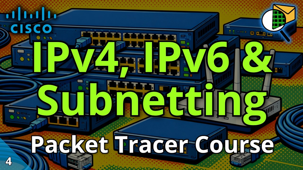 Полное руководство по Cisco Packet Tracer: IPv4, подсети, IPv6, DHCP и моделирование сети.