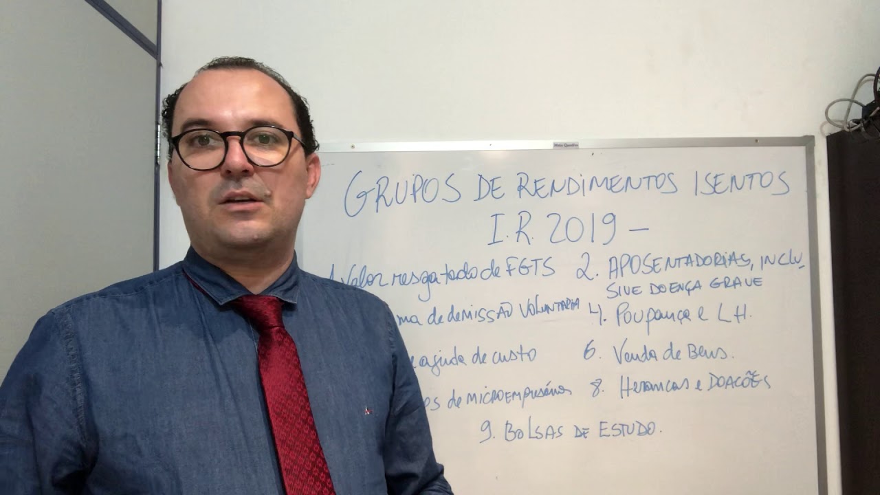 O que &eacute; rendimento isento ? Quais s&atilde;o os rendimentos isentos ?