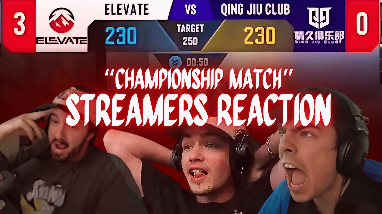 СТРИМЕРЫ РЕАКТИВНО РЕАГИРУЮТ НА НАПРЯЖЕННЫЙ ЧЕМПИОНСКИЙ МАТЧ ELEVATE ПРОТИВ Q9 CLUB!!!