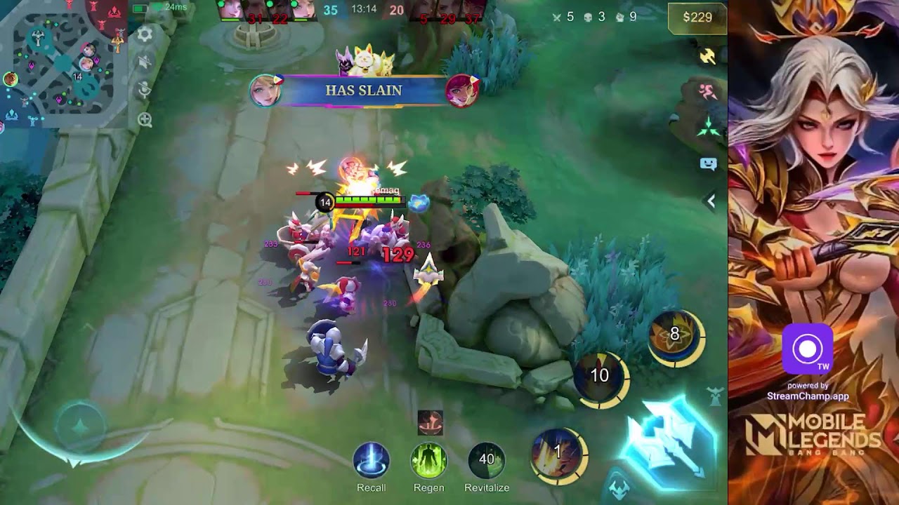 🔴 LIVE ep 2726P5 MobRemag Highlights Mobile Legends Rank Game | Epic to Mythic Grind!
