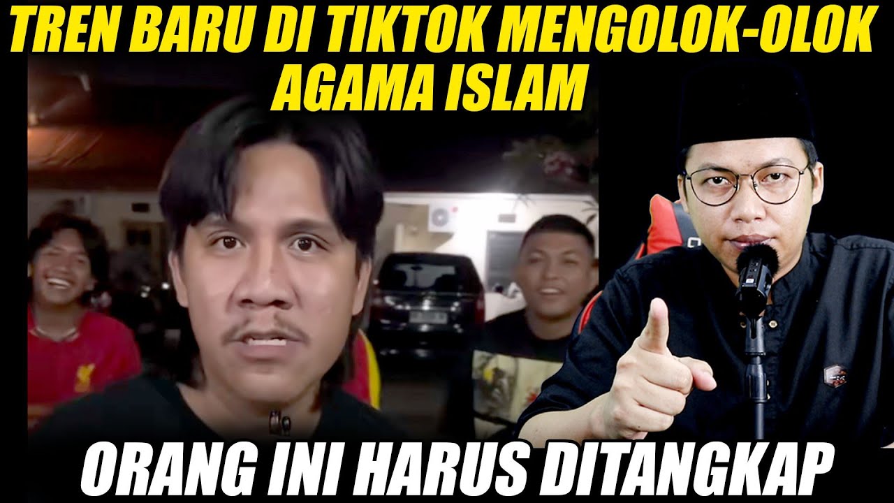 Tren Baru di Tiktok Mengolok olok ajaran islam