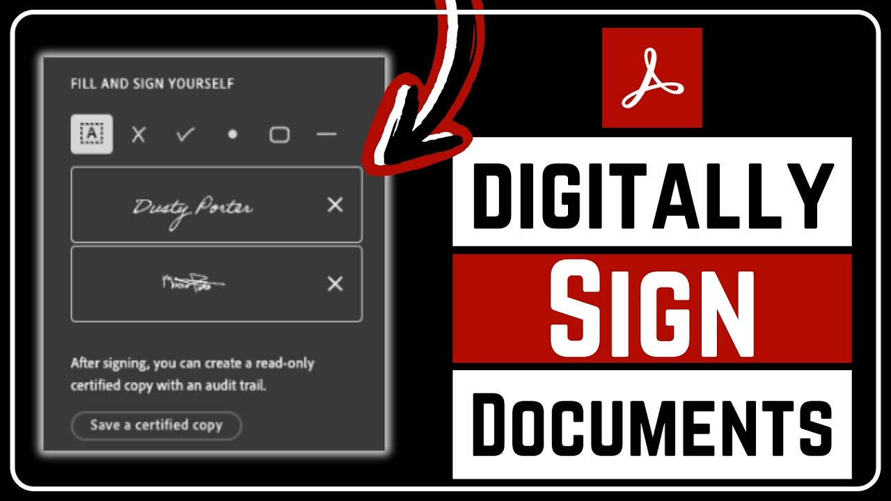 How to Digitally Sign PDFs with Adobe Acrobat