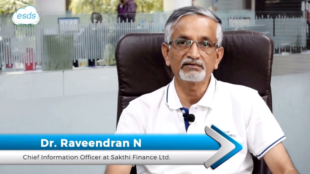 Dr. Raveendran shares his experience with ESDS